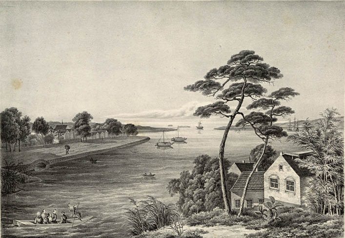 The Dutch East India Company's trading factory at Hirado, the well-financed neighbour that outcompeted the English