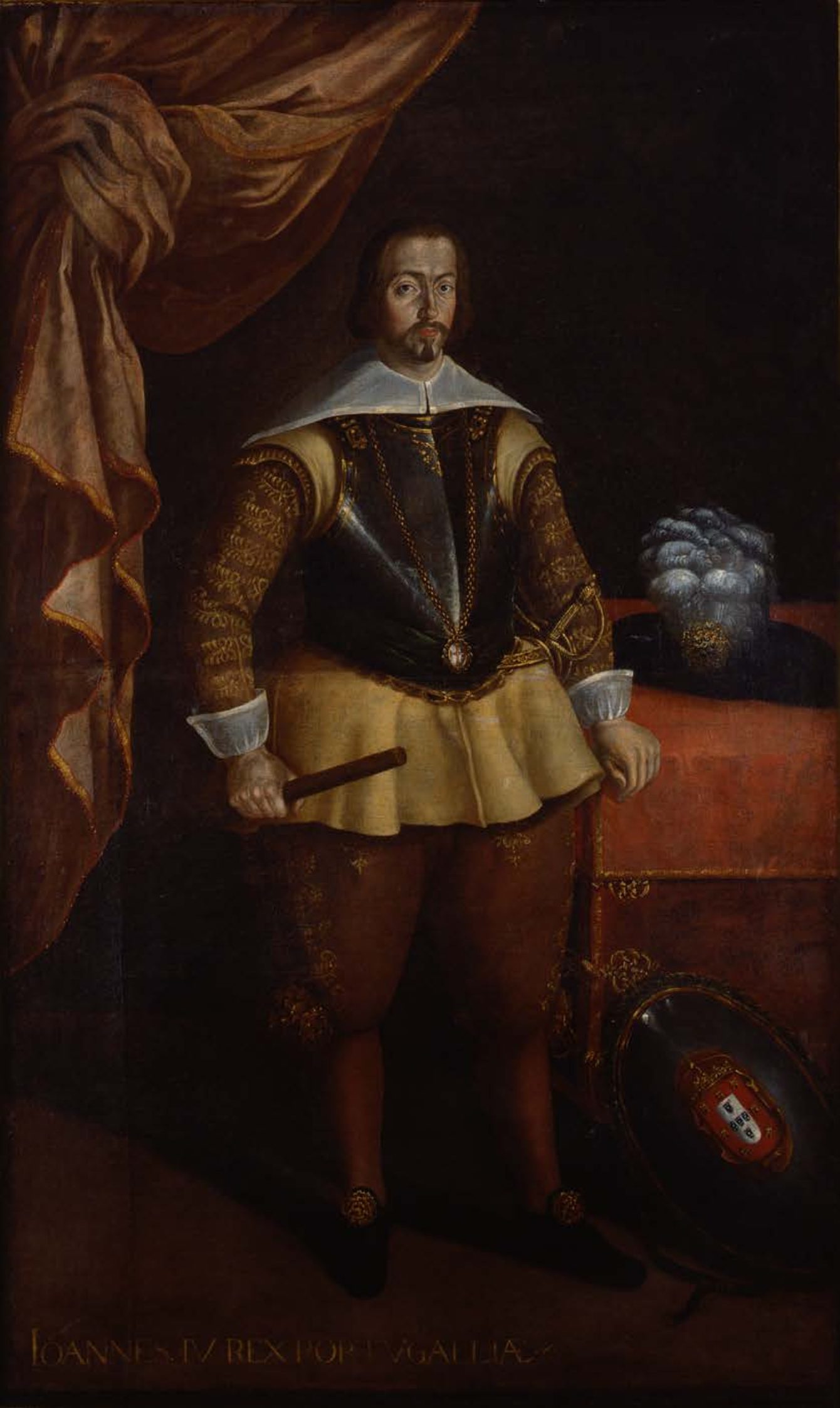 Retrato de D. João IV de Portugal, primeiro rei da monarquia restaurada de Bragança